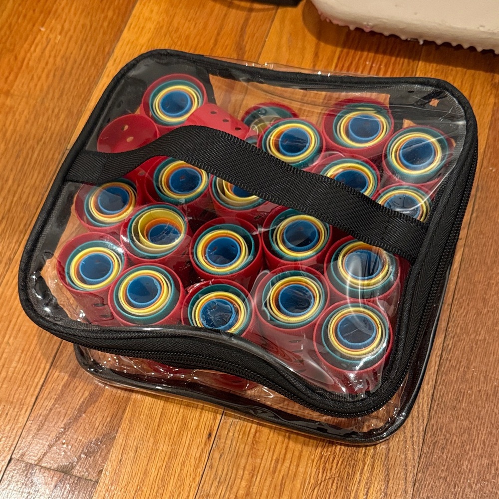 Colorful Hair Rollers Set